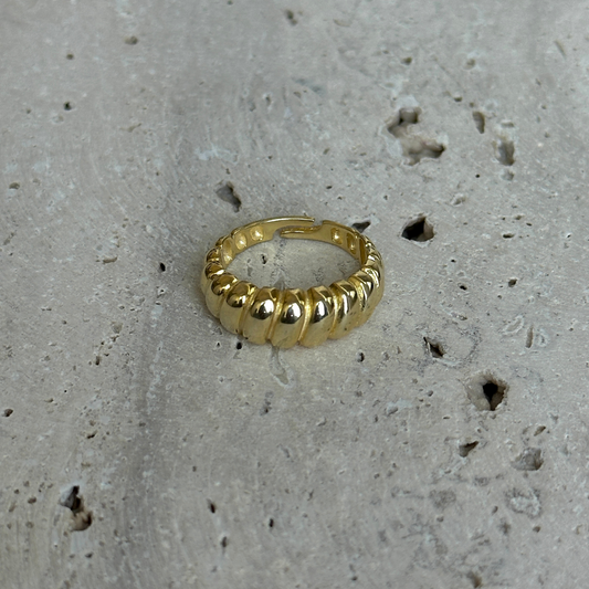 925 Gümüş | Bombeli Burgu Yüzük