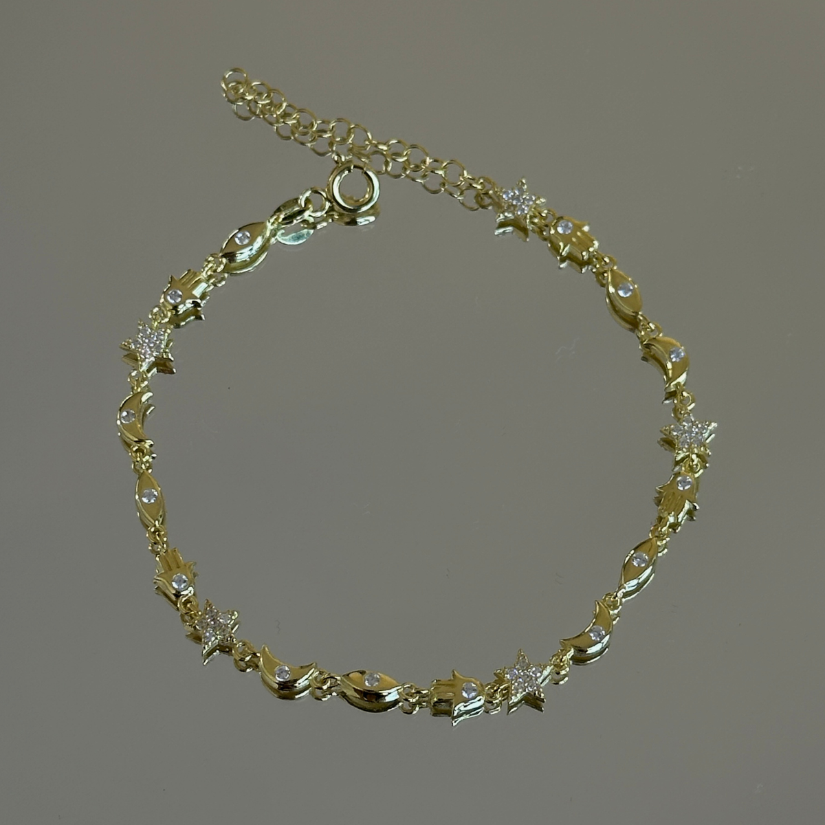 925 Gümüş | Karma Figürlü Mix Bileklik