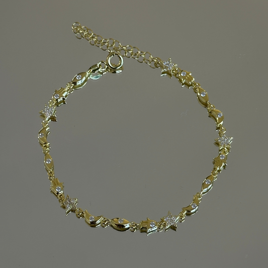 925 Gümüş | Karma Figürlü Mix Bileklik