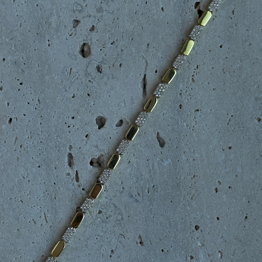 925 Gümüş | Işık Taşlı Bileklik