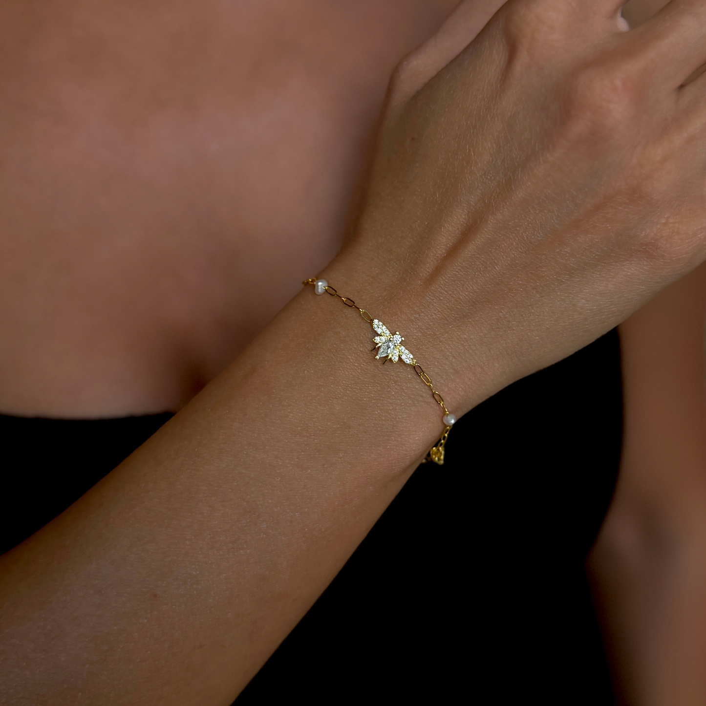 925 Gümüş | Honey Bee Bileklik