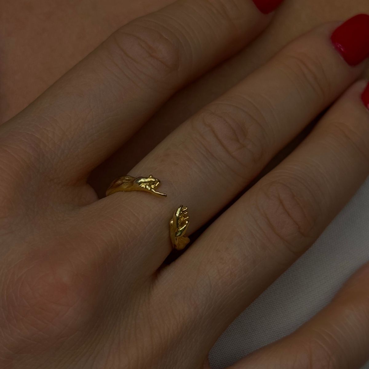 925 Gümüş | The Creation of Adam (Adem\'in Yaratılışı) Yüzük