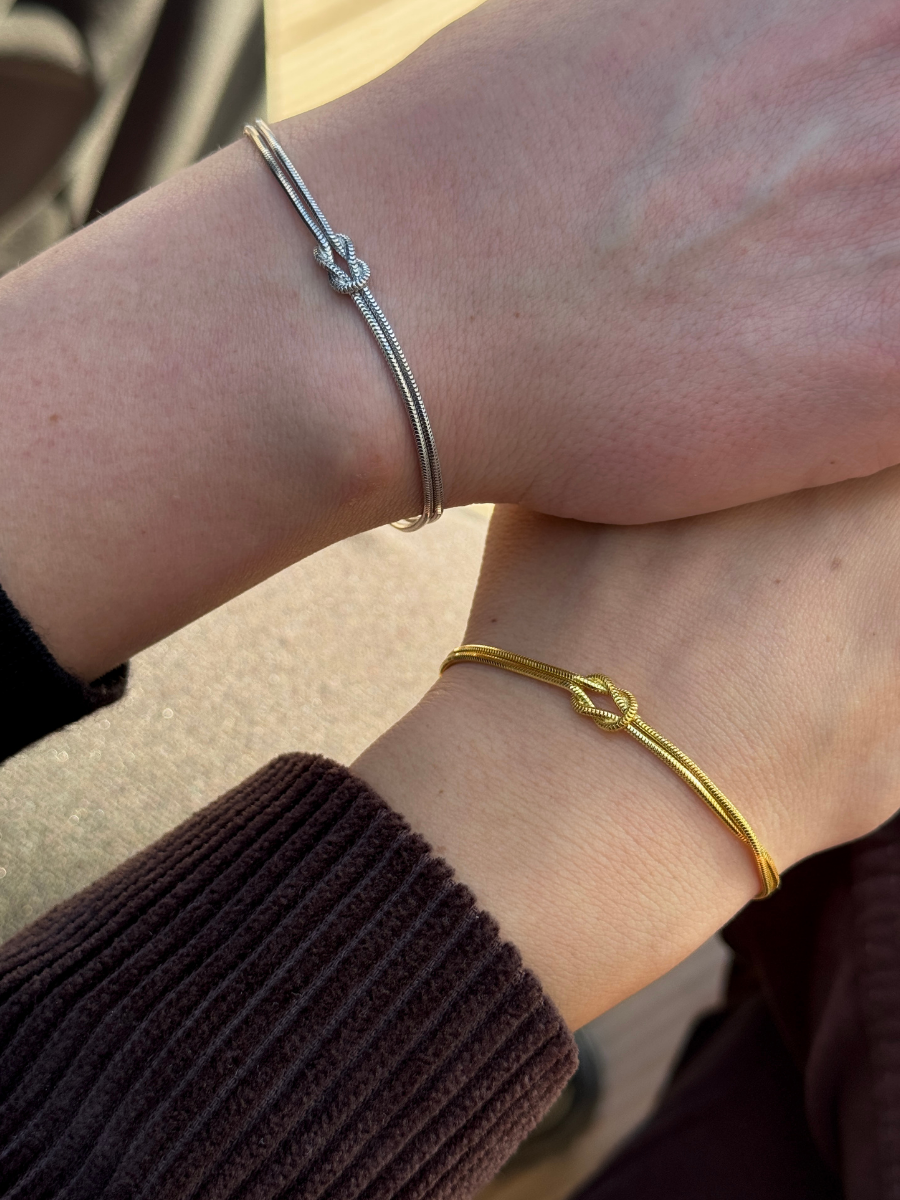 925 Gümüş | Düğüm Bileklik(Tekli)