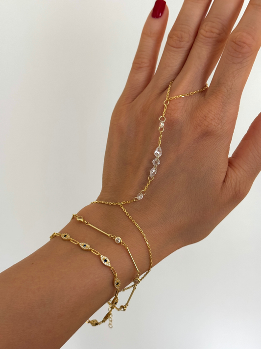 925 Gümüş | Kristal Taşlı Şahmeran