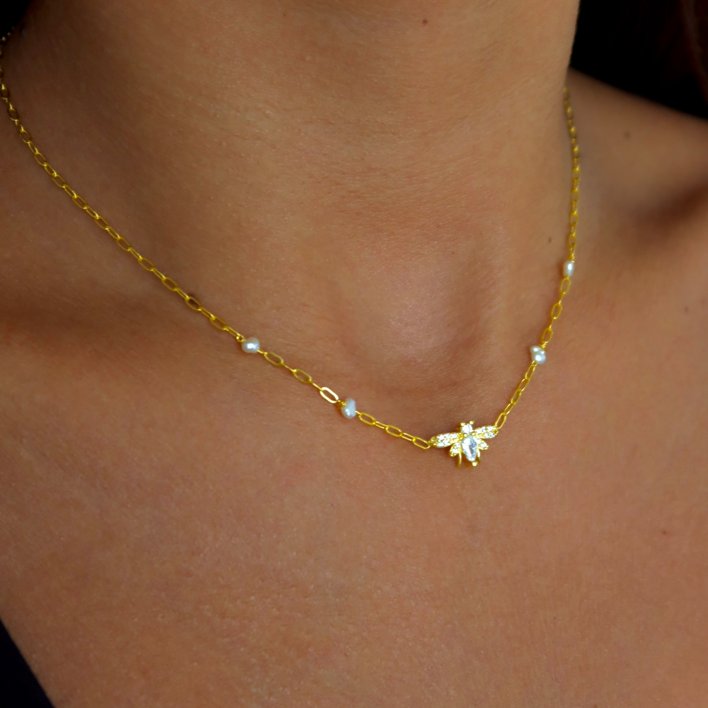 925 Gümüş | Honey Bee Kolye