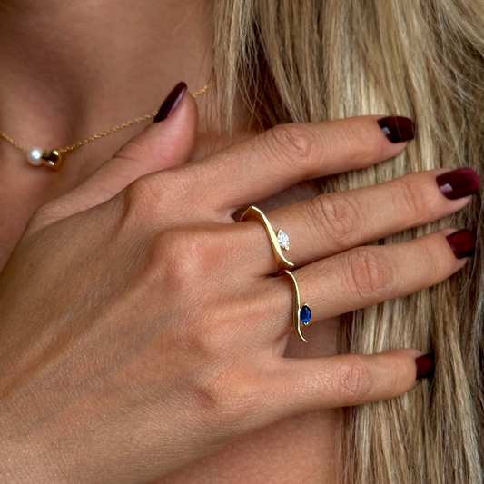 925 Gümüş | Lyanna Yüzük