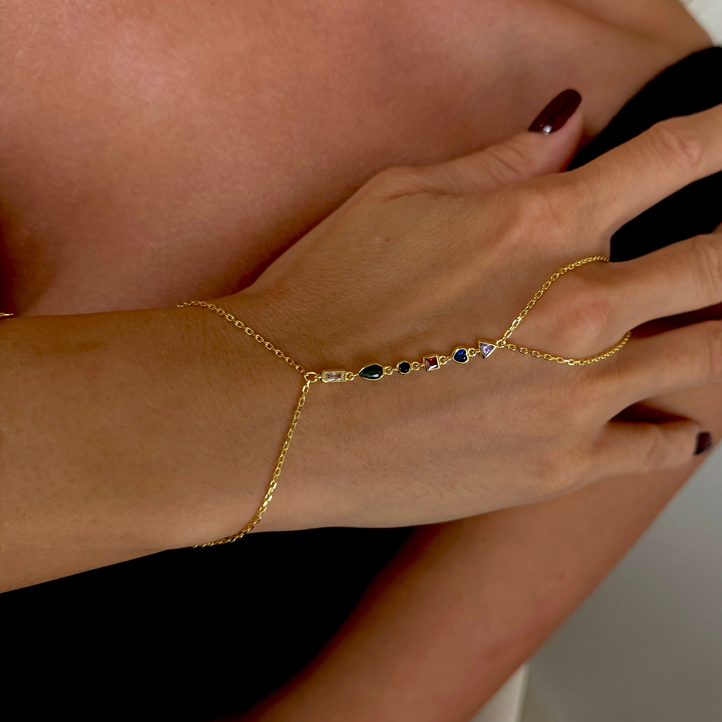 925 Gümüş | Renkli Karma Taşlı Şahmeran