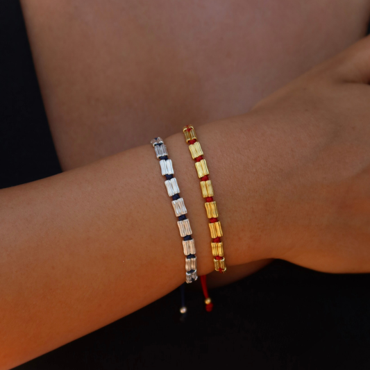 925 Gümüş | İpli Dizi Bileklik