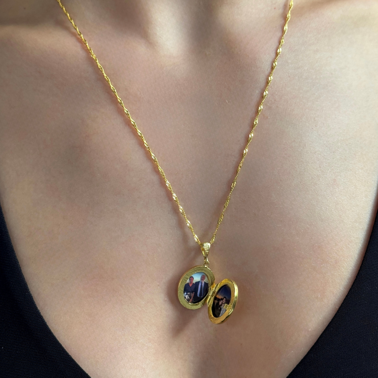 925 Gümüş | Kişiye Özel Kapaklı Fotoğraf Kolye