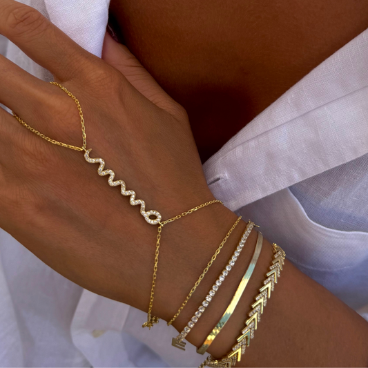 925 Gümüş | Taşlı Yılan Figürlü Şahmeran