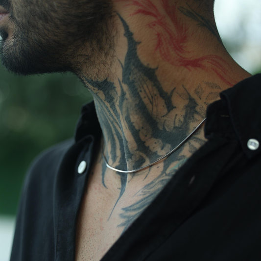 925 Gümüş | İtalyan Ezme Zincir Kolye