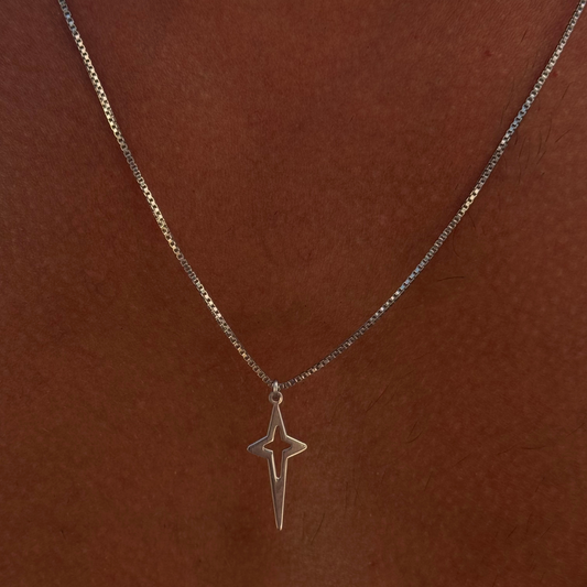 925 Gümüş | North Star Kolye