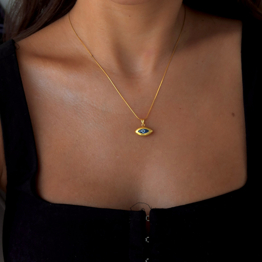 925 Gümüş | Nazar Göz Kolye
