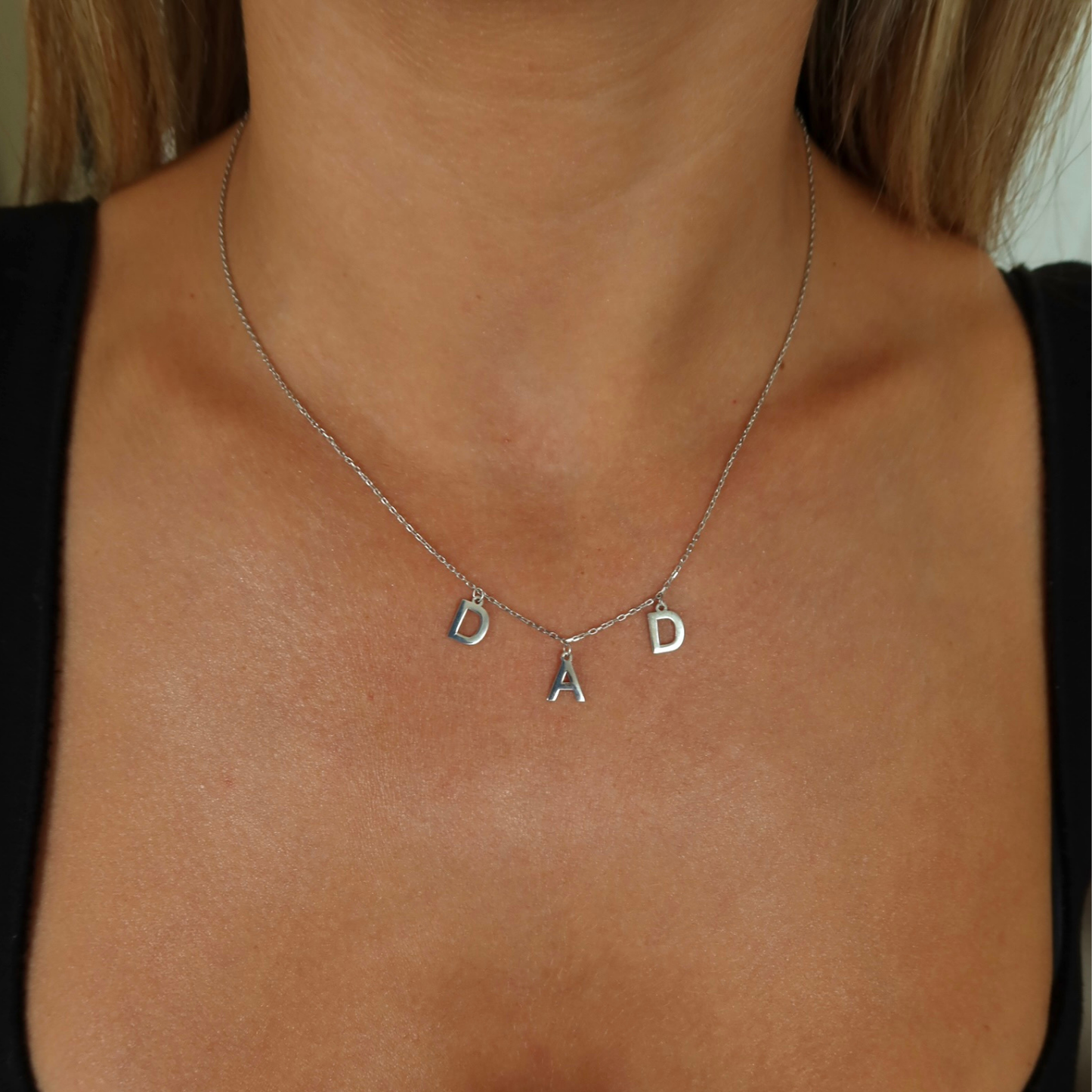 925 Gümüş | İsim Zincir Kolye