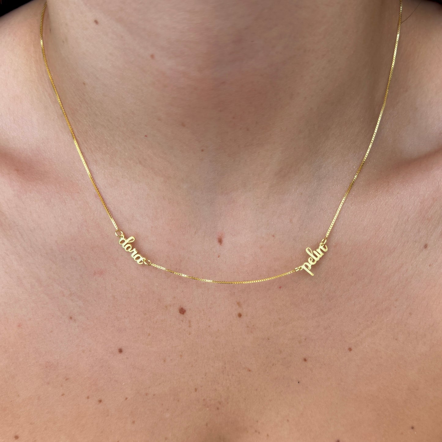 925 Gümüş | Minimal İsim Kolye