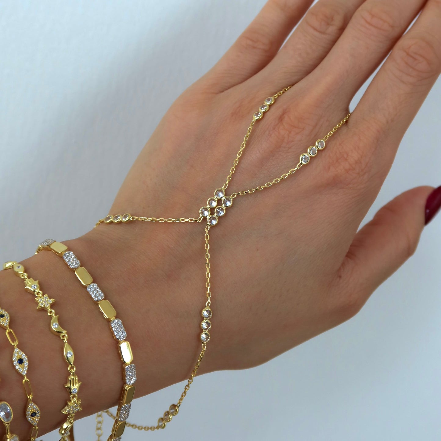 925 Gümüş | 3'lü Taşlı Şahmeran