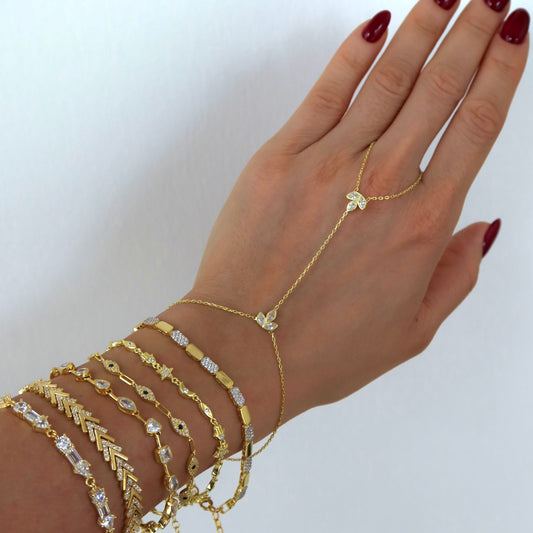 925 Gümüş | Taşlı Lotus Şahmeran