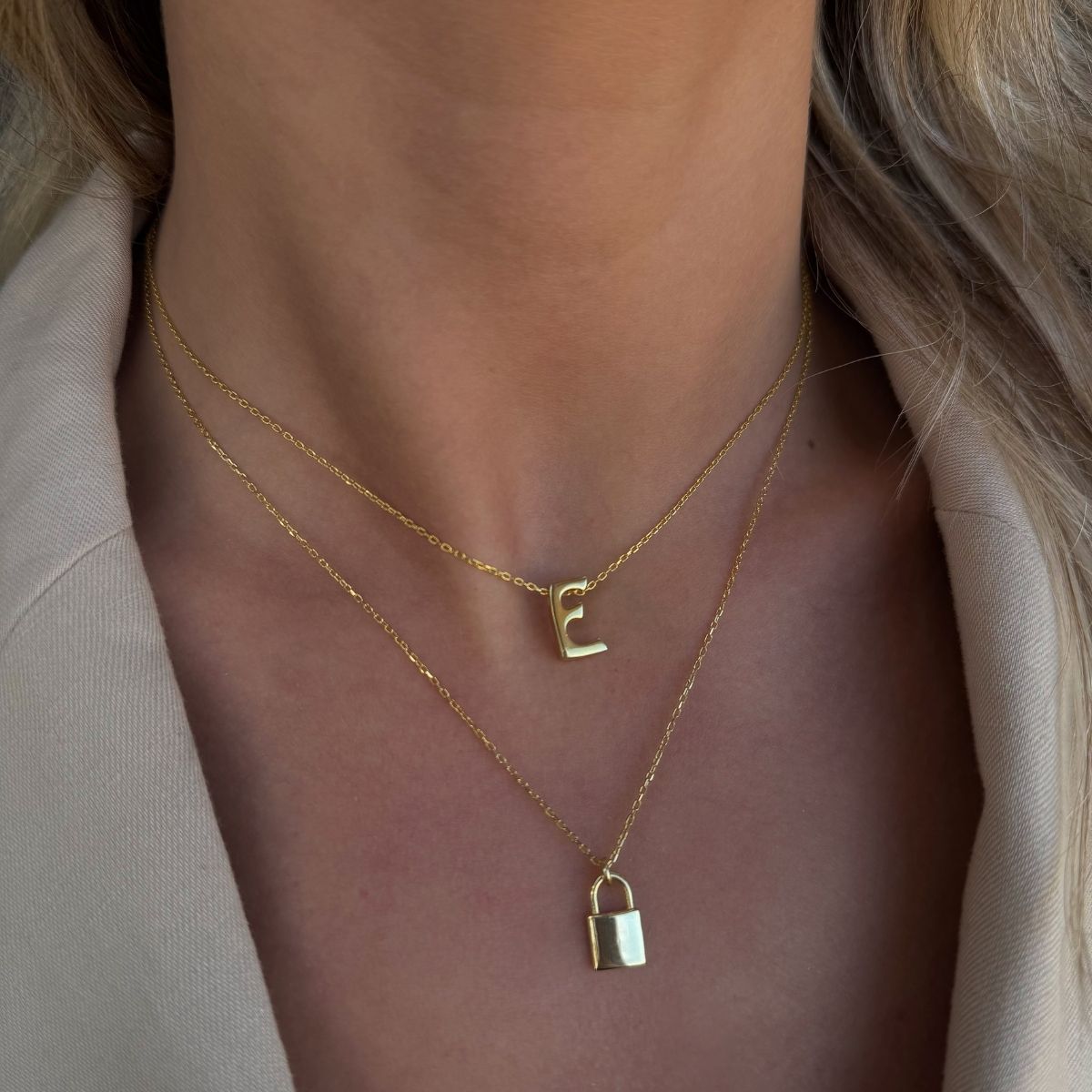 925 Gümüş | Kilit Kolye