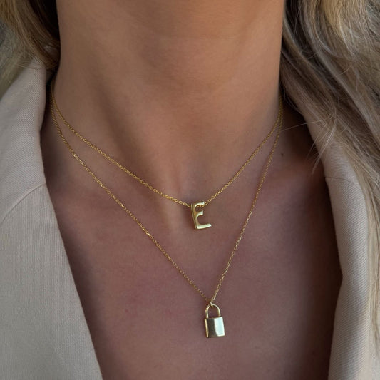 925 Gümüş | Kilit Kolye