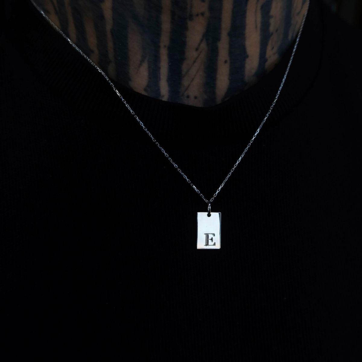 925 Gümüş | İstediğini Yazdır Plaka Kolye