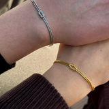 925 Gümüş | Düğüm Bileklik(Tekli)