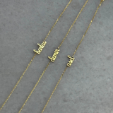 925 Gümüş | Minimal İsim Bileklik