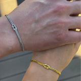 925 Gümüş | Düğüm Bileklik(Tekli)