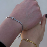 925 Gümüş | Düğüm Bileklik(Tekli)