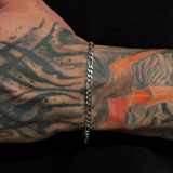 925 Gümüş | Figaro Zincir Bileklik