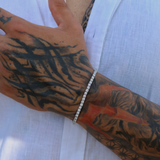 925 Gümüş | Tennis Su Yolu Bileklik