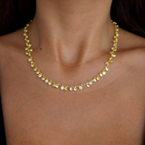 925 Gümüş | Mini Zirkon Taşlı Charm Kolye