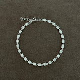 925 Gümüş | Mina Kare Taşlı Bileklik