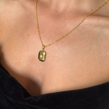 925 Gümüş | Kutup Yıldızlı Kapaklı Fotoğraf Kolye