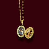 925 Gümüş | Kişiye Özel Kapaklı Fotoğraf Kolye