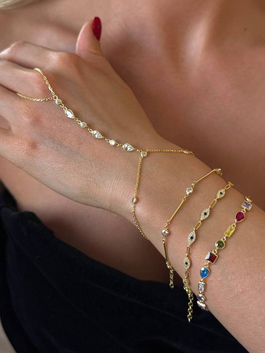 925 Gümüş | Karma Taşlı Şahmeran