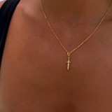 925 Gümüş | Kılıç Kolye