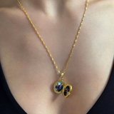 925 Gümüş | Kişiye Özel Kapaklı Fotoğraf Kolye