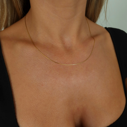 925 Gümüş | İnce Snake Zincir