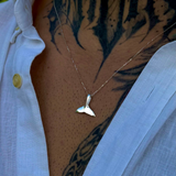 925 Gümüş | Balina Kuyruğu Kolye