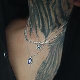 925 Gümüş | Black Star Kolye