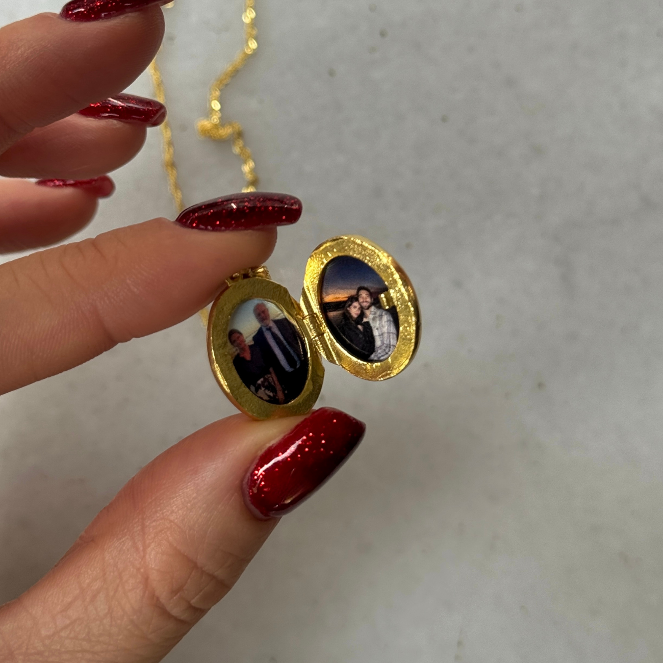 925 Gümüş | Kişiye Özel Kapaklı Fotoğraf Kolye