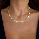 925 Gümüş | Mini Zirkon Taşlı Charm Kolye