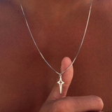 925 Gümüş | North Star Kolye