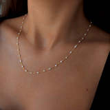 925 Gümüş | İncili İnce Kolye