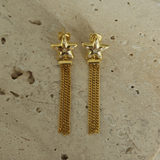 925 Gümüş | Stella Chain Küpe