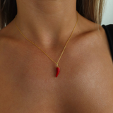 925 Gümüş | İtalyan Boynuzu Cornicello Kolye