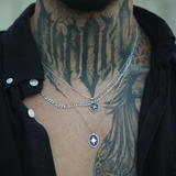 925 Gümüş | Black Star Kolye