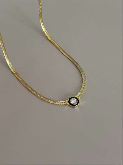 925 Gümüş | Serena Örgü Kolye