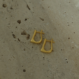 925 Gümüş | Noir Wave Küpe