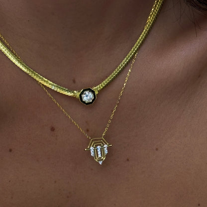 925 Gümüş | Serena Kolye Set